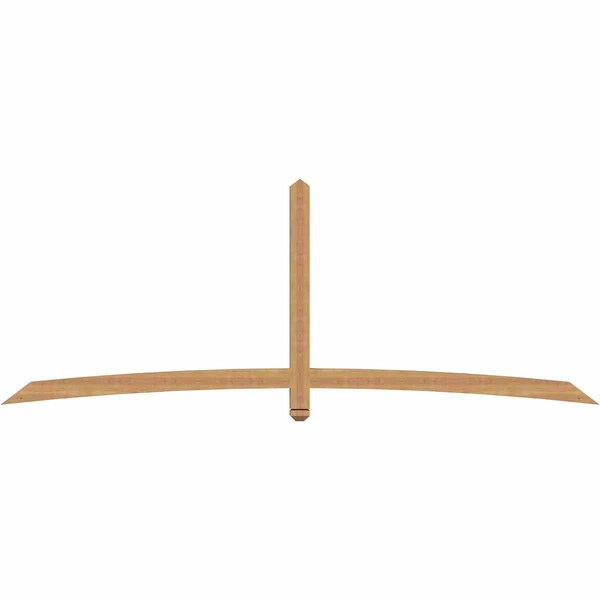 Ekena Millwork Bellingham Timber Gable Bracket, Western Red Cedar, 108"W x 40"H x 3 1/2"D x 3 1/2"F, 9/12 Pitch GBW108X40X0404BEL00SWR - main